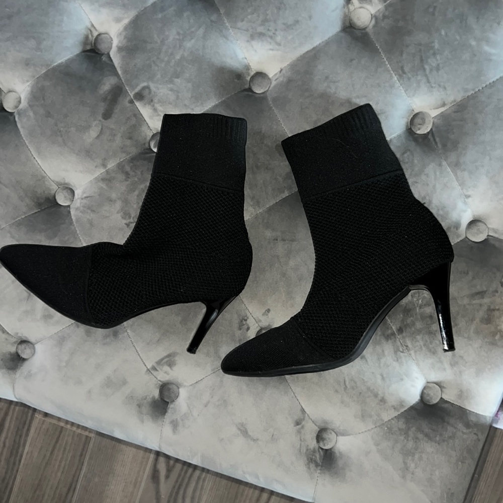 Black sock boot - Picture 2 of 3